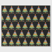 Mexicaanse Kerstmis Feliz Navidad Cadeaupapier (Vlak)