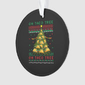 Mexicaanse Kerstmis, Mexicaanse Kersttaco, Mexicaa Ornament (voorkant)