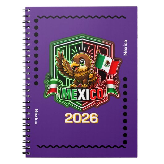 Mexicaanse Kinderen Notitieboek (Voorkant)