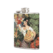 Mexicaanse klassieke reisfles heupfles (Links)