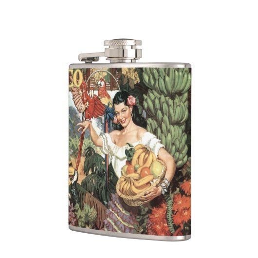 Mexicaanse klassieke reisfles heupfles (Links)