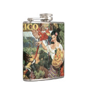 Mexicaanse klassieke reisfles heupfles (Rechts)