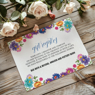 Mexicaanse Kleurrijke Bloemen Botanische Fiesta Hu Informatiekaartje