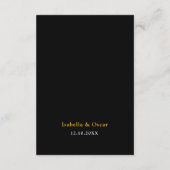 Mexicaanse kleurrijke bruiloft details informatiekaartje (Achterkant)