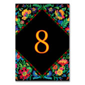 Mexicaanse kleurrijke bruiloft kaart (Voorkant)