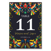 Mexicaanse kleurrijke Cinco de Mayo Fiesta bruilof Kaart (Voorkant)