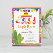 Mexicaanse kleurrijke Nacho-gemiddelde couperschoe Kaart (Staand voorkant)