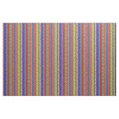 Mexicaanse kleurrijke patroonstructuur stof (Fat Quarter)