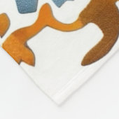 Mexicaanse kleurrijke ster Tegel Fleece Deken (Hoek)