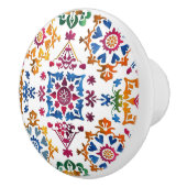 Mexicaanse kleurrijke ster Tegel Keramische Knop (Rechts)