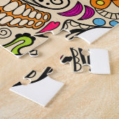 Mexicaanse kleurschedel legpuzzel (Zijkant)