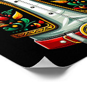 Mexicaanse kostuum voor Cinco De Mayo Mariachi Cha Poster (Hoek)