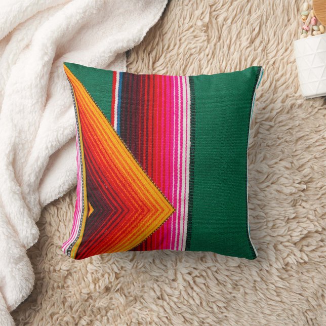 Mexicaanse kunst kussen (Mexican Art Throw Pillow!)