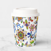 Mexicaanse kunst papieren bekers (Links)