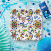 Mexicaanse kunst papieren bordje (Feest)