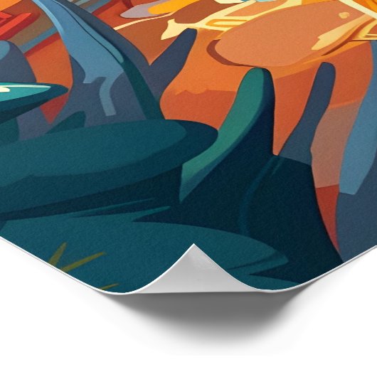 Mexicaanse kunst poster (Hoek)