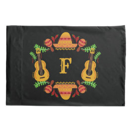 Mexicaanse kussenslopen aangepast monogram