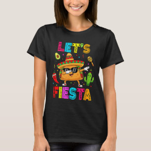 Mexicaanse Laat Feestje Grappige Taco Dabbing Cinc T-shirt