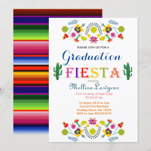 Mexicaanse Law School Graduation Party Uitnodiging