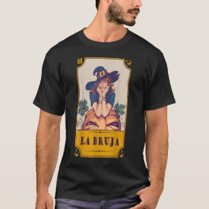 Mexicaanse loterij La Bruja Spaans witch Lottery H T-shirt
