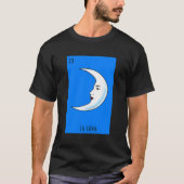 Mexicaanse Loterij La Luna De Maan Spel van Mexico T-shirt (Voorkant)