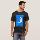 Mexicaanse Loterij La Luna De Maan Spel van Mexico T-shirt (Voorkant volledig)