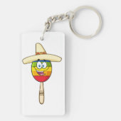 Mexicaanse Maraca Sleutelhanger (achterkant)