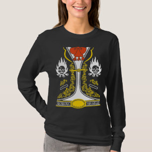 Mexicaanse Mariachi Charro Cinco De Mayo Skull Cos T-shirt