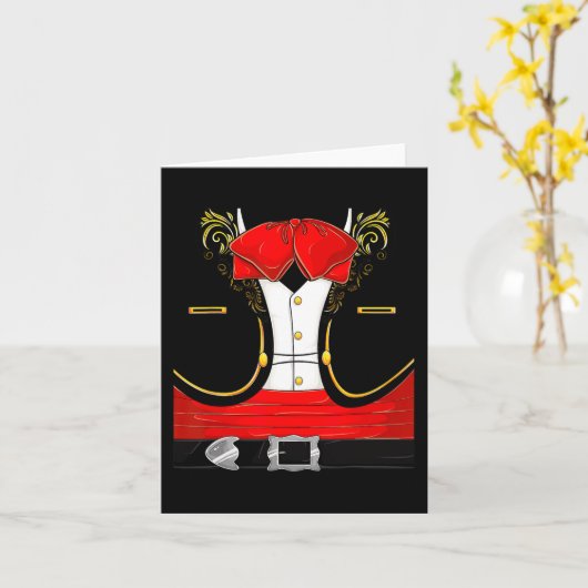 Mexicaanse Mariachi Halloween Costume Charro Cinco Kaart (Gele Bloem)