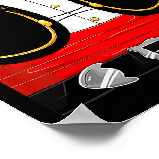 Mexicaanse Mariachi Halloween Costume Charro Cinco Poster (Hoek)