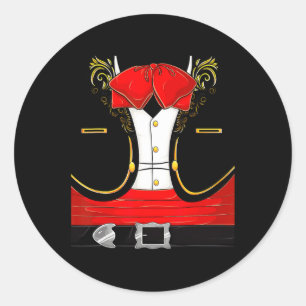 Mexicaanse Mariachi Halloween Costume Charro Cinco Ronde Sticker
