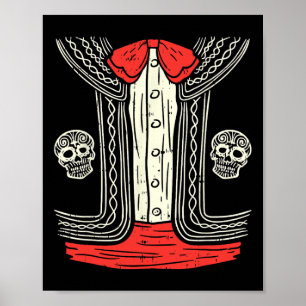 Mexicaanse Mariachi Halloween Costume Mexico Suit  Poster