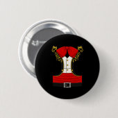 Mexicaanse Mariachi Halloween Kostuum Cinco De May Ronde Button 5,7 Cm (Voorkant /achterkant)
