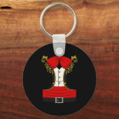 Mexicaanse Mariachi Halloween Kostuum Cinco De May Sleutelhanger (Voorkant)