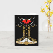 Mexicaanse Mariachi kostuum Charro voor Cinco de M Kaart (Gele Bloem)