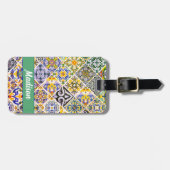 Mexicaanse Marokkaanse Siciliaanse mediterrane gro Bagagelabel (Voorkant horizontaal)