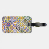 Mexicaanse Marokkaanse Siciliaanse mediterrane gro Bagagelabel (Achterkant horizontaal)