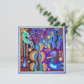 Mexicaanse Maya Aztec LatijnX Latijns-Amerikaanse  Kaart (Staand voorkant)