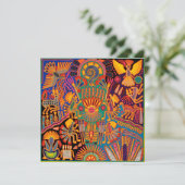 Mexicaanse Maya Aztec LatijnX Latijns-Amerikaanse  Kaart (Staand voorkant)