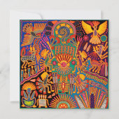 Mexicaanse Maya Aztec LatijnX Latijns-Amerikaanse  Kaart (Voorkant)