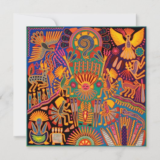 Mexicaanse Maya Aztec LatijnX Latijns-Amerikaanse  Kaart (Voorkant)