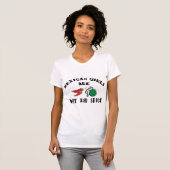 Mexicaanse meisjes zijn hot & Spicy Woman's T-Shir T-shirt (Voorkant volledig)
