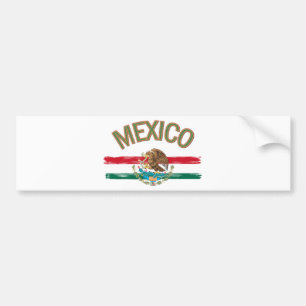 Mexicaanse Mexicaanse vlag Bumpersticker