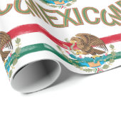 Mexicaanse Mexicaanse vlag Cadeaupapier (Rol Hoek)