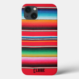 Mexicaanse Mexico Naam Poncho deken achtergrond Case-Mate iPhone Case