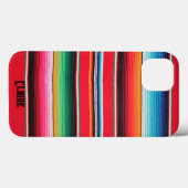 Mexicaanse Mexico Naam Poncho deken achtergrond Case-Mate iPhone Case (Achterkant (horizontaal))