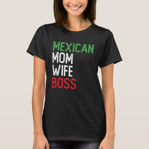 Mexicaanse Moeder Vrouw Boss CEO Kleine Bedrijf Ei T-shirt