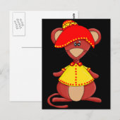 Mexicaanse muis voor kinderen briefkaart (Voorkant / Achterkant)