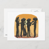 Mexicaanse muziek briefkaart (Voorkant / Achterkant)