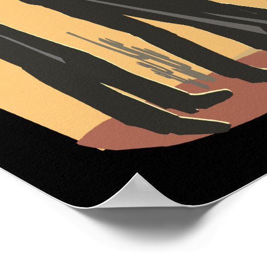 Mexicaanse muziek poster (Hoek)